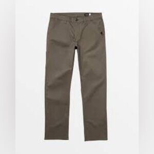 Volcom True to This Men’s Mushroom Khaki Chino Pants Size 30